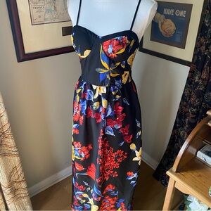 SOLD Band of Gypsies floral maxi dress